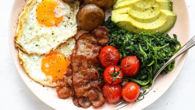 full english keto breakfast 6