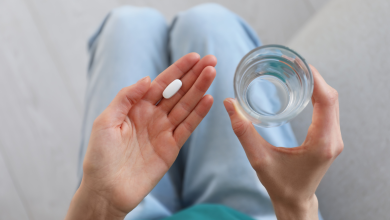 Red Colorful UI Health and Wellness Bio Link Website 1