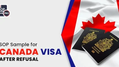 SOP Sample for Canada Visa