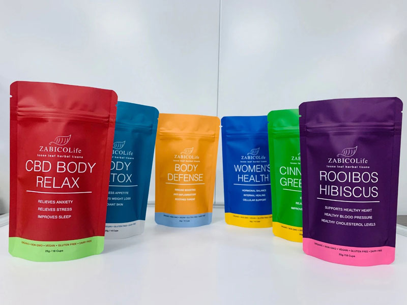 digitally printed pouch